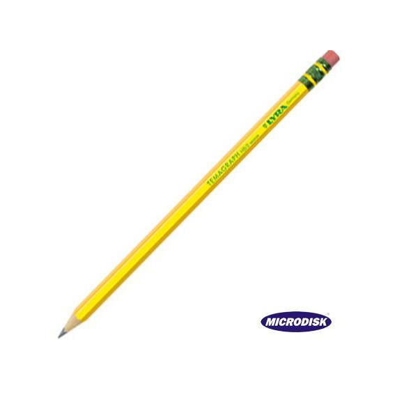 LAPIZ TEMAGRAPH Nº 1 CON GOMA