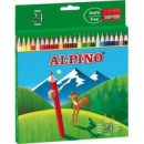 ESTUCHE LAPICES ALPINO 24 unid.