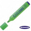 ROTULADOR FLUORESCENTE VERDE TRATTO