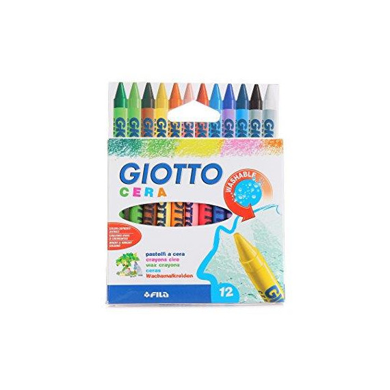 CERA GIOTTO ESTUCHE 12 UNIDADES