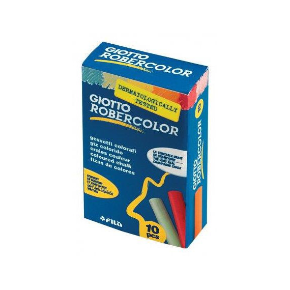 TIZA GIOTTO COLORES (10 PZS.)