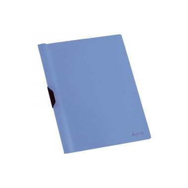 DOSSIER CON PINZA METALICA FOLIO AZUL