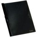 DOSSIER CON PINZA METALICA FOLIO NEGRO
