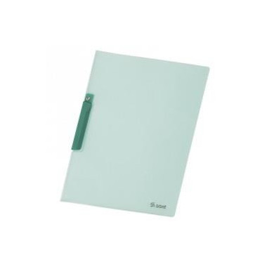 DOSSIER CON PINZA PLASTICA FOLIO VERDE