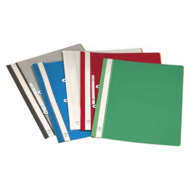 DOSSIER FASTENER PLASTICO FOLIO ROJO