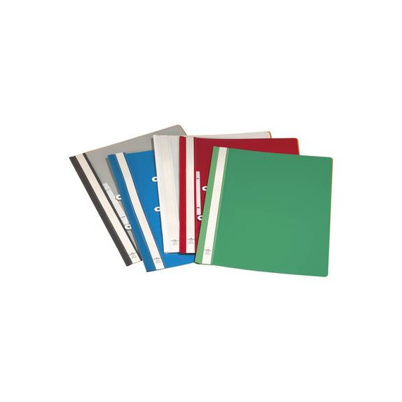 DOSSIER FASTENER PLASTICO FOLIO ROJO
