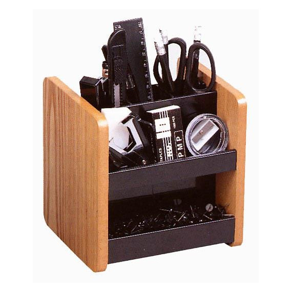 ORGANIZADOR SOBREMESA GIRATORIO MADERA