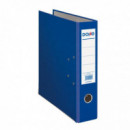 ARCHIVADOR PALANCA FOLIO FORRADO  AZUL