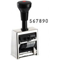 SELLO NUMERADOR AUTOMATICO 6 cifras METALICO - Guanxe Atlantic Marketplace