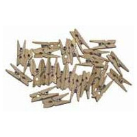 PINZAS DE MADERA NATURAL