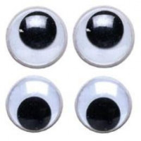 OJOS MOVILES ADHESIVOS REDONDOS SURTIDOS (100 un.)