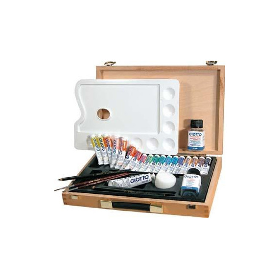 MALETIN MADERA TEMPERA GRANDE