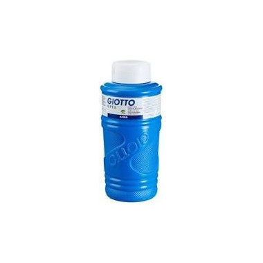 PINTURA DEDOS GIOTTO 750 ml AZUL CYAN