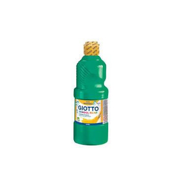 TEMPERA GIOTTO PRONTA VERDE OSCURO 500 ml.