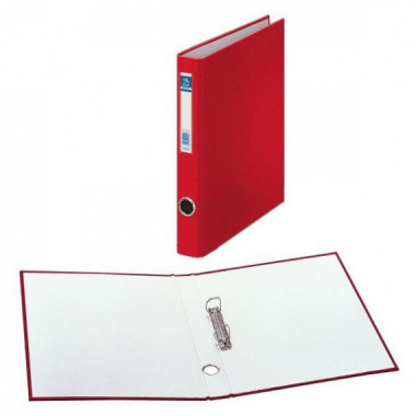 CARPETA 2 ANILLAS FOLIO ROJO L/E.