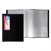 CARPETA FOLIO 10 FUNDAS TAPA RIGIDA