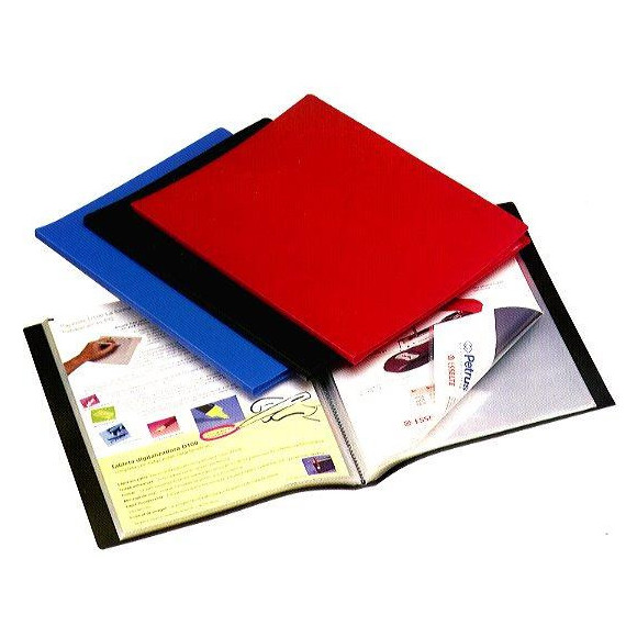 CARPETA FOLIO 40 FUNDAS TAPA FLEXIBLE