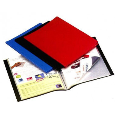 CARPETA FOLIO 60 FUNDAS TAPA FLEXIBLE