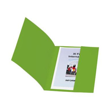 SUBCARPETA FOLIO 1 SOLAPA VERDE