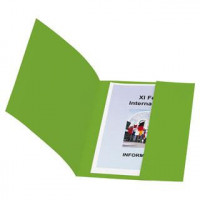 SUBCARPETA FOLIO 1 SOLAPA VERDE