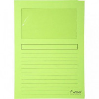 SUBCARPETA FOLIO VENTANA VERDE