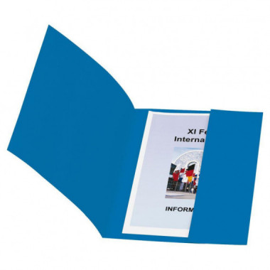 SUBPASTA FOLIO AZUL 1 FLAP