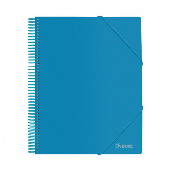 CARPETA FOLIO 20 FUNDAS ESPIRAL