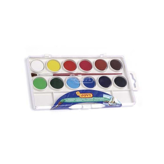 ACUARELA 18 COLORES JOVI