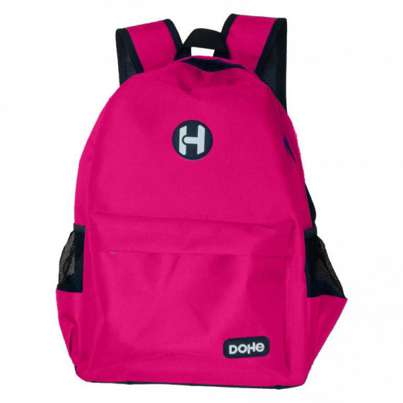 MOCHILA ESCOLAR ICON FUCSIA