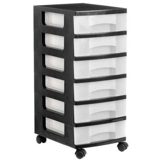 CARRO DE 6 CAJONES CON RUEDAS