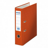 ARCHIVADOR PALANCA FOLIO FORRADO NARANJA L/ANCHO