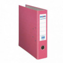 ARCHIVADOR PALANCA FOLIO FORRADO ROSA L/ANCHO