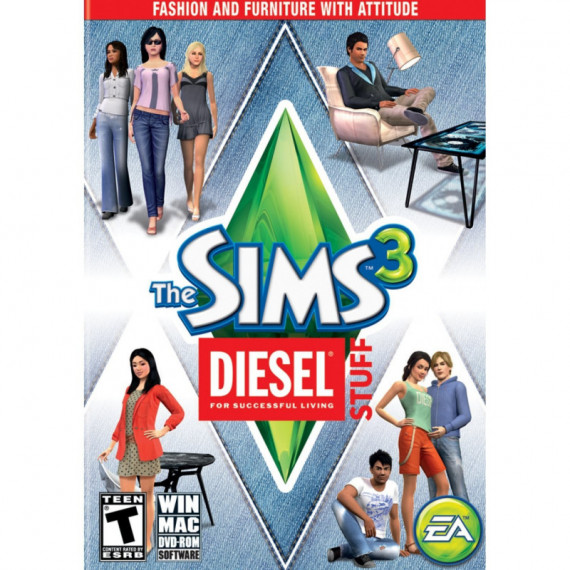 los Sims 3 Diesel Stuff Pack Pc  ELECTRONIC ARTS - PS
