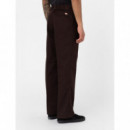 Pantalón chino Dickies marrón oscuro PB