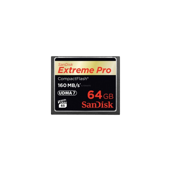 Tarjeta Cf Extreme Pro SANDISK 64GB 160MB/S