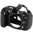 Funda Silicona EASYCOVER Nikon D3200 Negro