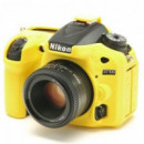 Funda Silicona EASYCOVER para Nikon D7100/D7200 Amarillo