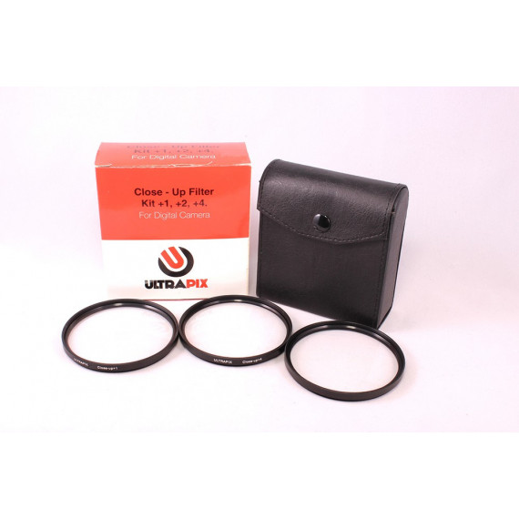 Kit de Filtros 52MM de Aproximación +1, +2, +4 ULTRAPIX