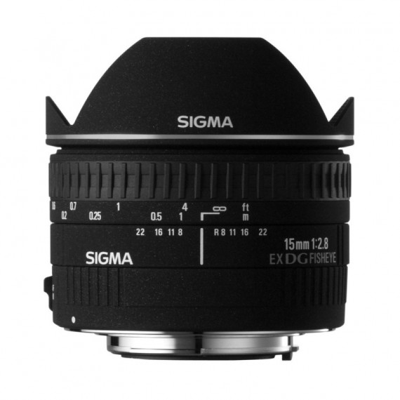 SIGMA 15MM F/2.8 Ex Dg Ojo de Pez Diagonal para Nikon