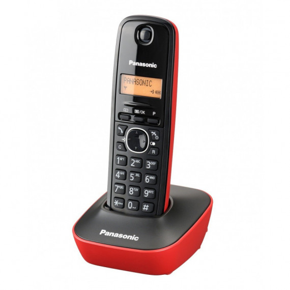 Teléfono Inalámbrico PANASONIC KX-TG1611 Rojo