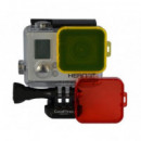 Filtro para Buceo Color Amarillo para Gopro  OTROS