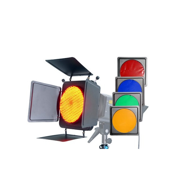 Nido de Abeja (barndoor) APUTURE BD4L