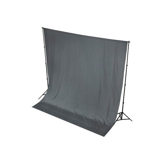 Fondo de Tela para Kit de Estudio Gris 3X6M  ULTRAPIX