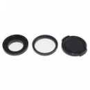 Filtro Adaptador + Filtro Uv 37MM + Tapa de Objetivo  OTROS