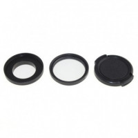 Filtro Adaptador + Filtro Uv 37MM + Tapa de Objetivo  OTROS