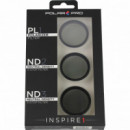 Pack de 3 Filtros POLARPRO para Gopro