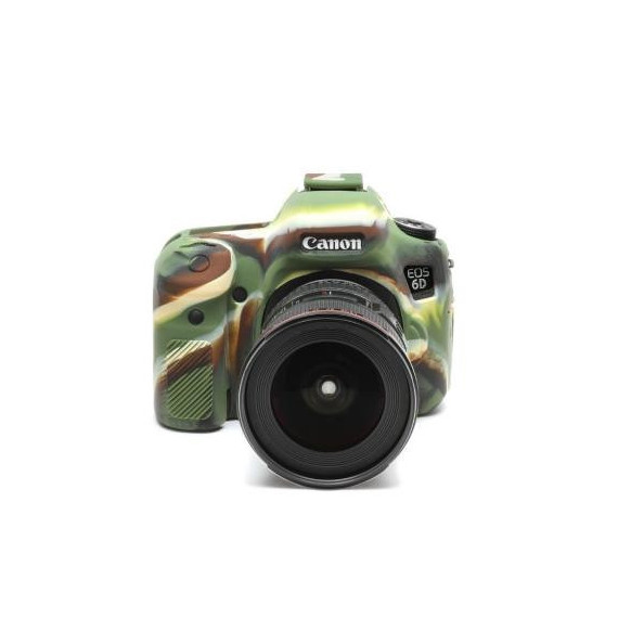 Funda Silicona EASYCOVER para Canon Eos 6D Camuflaje