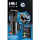 Afeitadora BRAUN 3050CC Serie 3