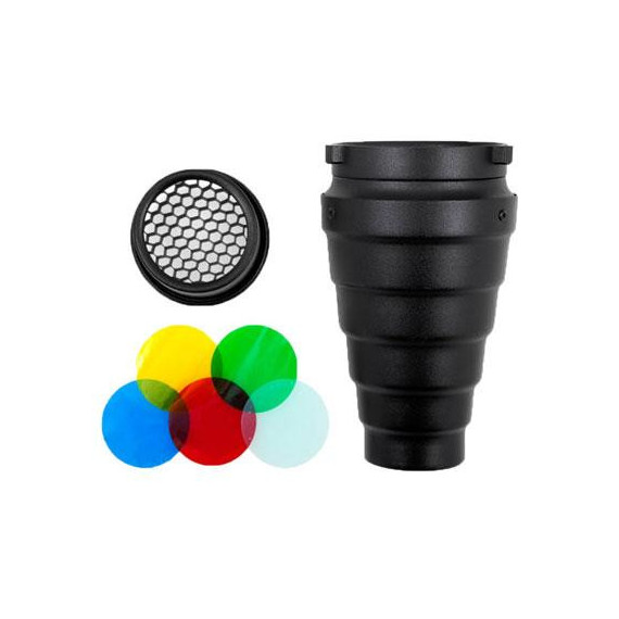 Kit de Snoot para Montura Bowens de 20CM  ULTRAPIX