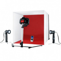 Caja de Luz Portátil con Dos Focos 60X60CM  ULTRAPIX